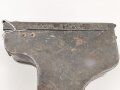 1.Weltkrieg, Schlossbehälter für die Schlittenlafette MG08 und 08/15. Guter Zustand, der Verschlussmechanismus alt ergänzt ?, schwer gängig