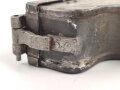1.Weltkrieg, Schlossbehälter für die Schlittenlafette MG08 und 08/15. Guter Zustand, der Verschlussmechanismus alt ergänzt ?, schwer gängig