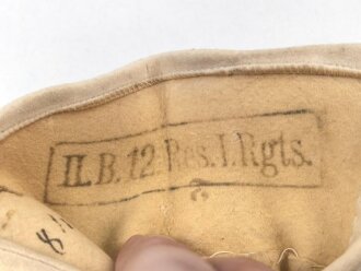 Kaiserreich und 1. Weltkrieg, Paar Handschuhe für Offiziere. Kammerstücke Infanterie Regiment 24. Guter Zustand