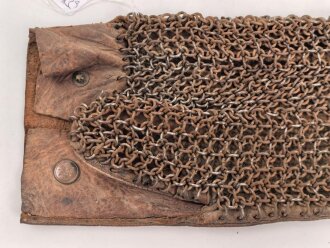 Frankreich 1.Weltkrieg, Laufwechselhandschuh für Hotchkiss Maschinengewehr.