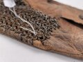 Frankreich 1.Weltkrieg, Laufwechselhandschuh für Hotchkiss Maschinengewehr.