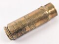 Frankreich , Paar leere Messinghülsen als Dekorationsartikel " Souvenir de Guerre 1914-1918" Messing, kein Zündhütchen, Höhe je 7cm, Bodendurchmesser 20mm