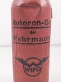 "Motoren- Oel der Wehrmacht" rote Pappdose der Firma " WIFO"