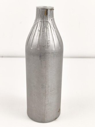 "Motoren- Oel der Wehrmacht" silberne Pappdose  , Original befüllt
