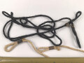 Afrikakorps / Tropen, Moskitonetz für das Feldbett mit vollständigem Gestänge von 1942, dazu ein Transportsack. Eigentumsvermerk des Obergefreiten Neumann.