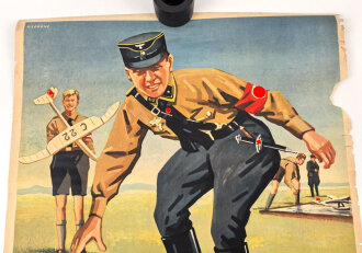 NSFK Poster . Farbfrisch, an den Rändern defekt,...