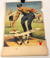 NSFK Poster . Farbfrisch, an den Rändern defekt, Maße etwa 59 x 84cm