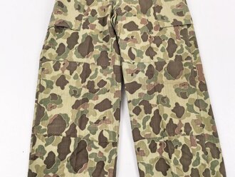 U.S. Army, 1943 dated Camo HBT combat trousers. Unissued....