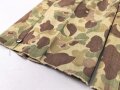 U.S. Army, 1943 dated Camo HBT combat trousers. Unissued, legs cut down, missing labels