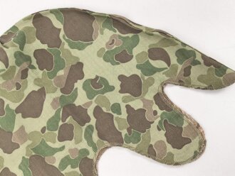 U.S. Marine Corps WWII, Camouflage M-1 helmet cover . No markings, unused