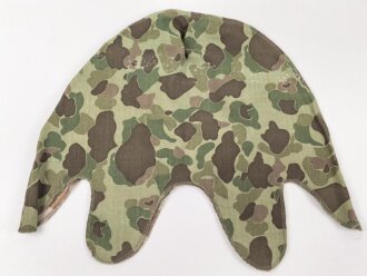 U.S. Marine Corps WWII, Camouflage M-1 helmet cover . No markings, unused