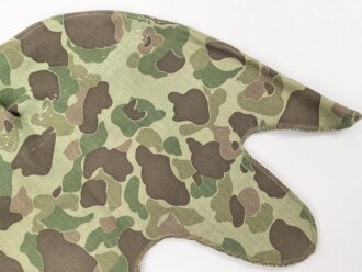 U.S. Marine Corps WWII, Camouflage M-1 helmet cover . No markings, unused