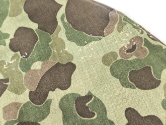 U.S. Marine Corps WWII, Camouflage M-1 helmet cover . No markings, unused