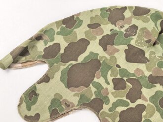 U.S. Marine Corps WWII, Camouflage M-1 helmet cover . No markings, unused