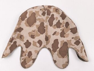 U.S. Marine Corps WWII, Camouflage M-1 helmet cover . No markings, unused