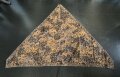 Waffen SS , Zeltbahn "Platane "Tarn, getragenes Stück, farbfrisch. In einer Ecke ein ovaler Herstellerstempel