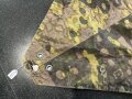 Waffen SS , Zeltbahn "Platane "Tarn, getragenes Stück, farbfrisch. In einer Ecke ein ovaler Herstellerstempel