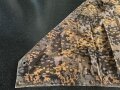 Waffen SS , Zeltbahn "Platane "Tarn, getragenes Stück, farbfrisch. In einer Ecke ein ovaler Herstellerstempel