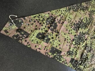 Waffen SS , Zeltbahn "Platane"Tarn, ungetragenes , leicht defektes Stück, farbfrisch.