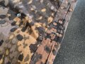 Waffen SS , Zeltbahn "Platane"Tarn, ungetragenes , leicht defektes Stück, farbfrisch.
