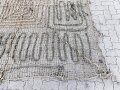 Tarnnetz Wehrmacht ca. 3 x3 Meter, mit Spannleinen und Transportbeutel. Für Fahrzeuge, Geschütze und Unterstände