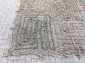 Tarnnetz Wehrmacht ca. 3 x3 Meter, mit Spannleinen und Transportbeutel. Für Fahrzeuge, Geschütze und Unterstände
