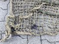 Tarnnetz Wehrmacht ca. 3 x3 Meter, mit Spannleinen und Transportbeutel. Für Fahrzeuge, Geschütze und Unterstände