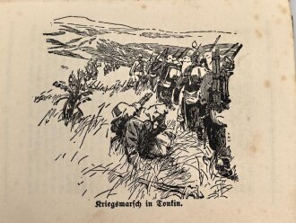"Erlebnisse eines Deutschen in der französischen Fremdenregion vom 2.März 1885 bis 20. Juni 1888" DIN A6