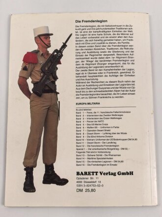"Die französische Fremdenlegion" 66 Seiten, gebraucht DIN A4