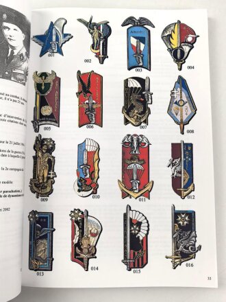 "Les Insignes des Promotions Parachutistes - Biographies Illustrations" 249 Seiten, gebraucht DIN A4