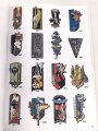 "Les Insignes des Promotions Parachutistes - Biographies Illustrations" 249 Seiten, gebraucht DIN A4