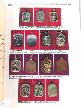 "LArchange Saint Michel Saint - Patron des Parachutistes" 161 Seiten, gebraucht DIN A4