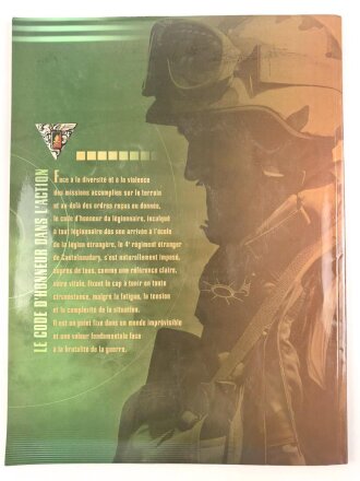 "Le Code DHonneur Dans LAction - Legion Etrangere" 108 Seiten, gebraucht, DIN A4
