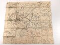 Frankreich, Teil einer großen Landkarte "Beaumont" Maße: 68 x 62 cm