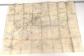 Frankreich, Landkarte "Beaumont" datiert 1917, Maße: 105 x 74 cm