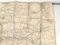 Frankreich, Landkarte "Beaumont" datiert 1917, Maße: 105 x 74 cm