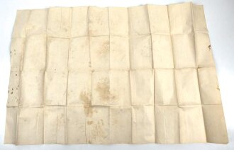 Frankreich, Landkarte "Cote de Talou Nord" datiert 1917, Maße: 104 x 68 cm