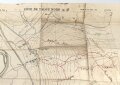 Frankreich, Landkarte "Cote de Talou Nord" datiert 1917, Maße: 104 x 68 cm