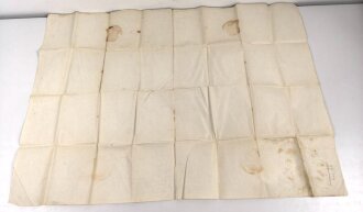 Frankreich, Landkarte "Cote de Poivre" datiert 1917, Maße: 104 x 74 cm