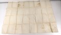 Frankreich, Landkarte "Cote de Poivre" datiert 1917, Maße: 104 x 74 cm