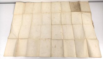 Frankreich, Landkarte "Cote de Poivre" datiert 1917, Maße: 104 x 74 cm
