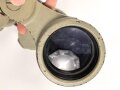 U-Boot Kommandantenglas 8 x 60  der Kriegsmarine. Hersteller blc, Seriennummer 48832.  Glasklare Duchsicht mit wenigen kleinen " Pünktchen" , rechts senkrechte Strichplatte. Originallack, links rissig