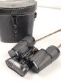 Dienstglas 7 x 50 Wehrmacht, im Behälter. Das Glas in sehr gutem Zustand, Hersteller rln für Zeiss Jena ab 1944, Glasklare Durchsicht, keine Strichplatte. Der Behälter aus Ersatzmaterial zugehörig, innen gelb.