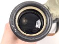 Kriegsmarine, U Boot Fernglas DF 7 x 50. Hersteller blc. Klare Durchsicht, Originallack, die Gummiarmierung  weich, aber zum Teil rissig.