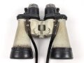 Kriegsmarine, U Boot Fernglas DF 7 x 50. Hersteller blc. Klare Durchsicht, Originallack, die Gummiarmierung  weich, aber zum Teil rissig.