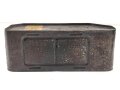 Ölbehälter Wehrmacht. Originallack, ungereinigt, mit wenig Inhalt