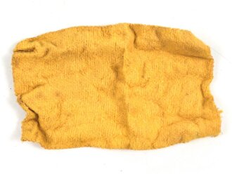 Reinigungstuch für optisches Gerät der Wehrmacht, in Kunstlederhülle