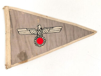 Heer, Kraftfahrzeugstander für Offiziere. Gebrauchtes Stück, Maße etwa 20,5 x 29cm