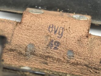 MG34/42 Gurtsack für Fahrzeuge , guter Zustand, ungereinigtes Stück