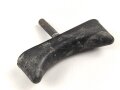 "Stirnschutz" für diverse Optiken der Wehrmacht. Breite etwa 14,5cm, Zapfendurchmesser 15,5mm